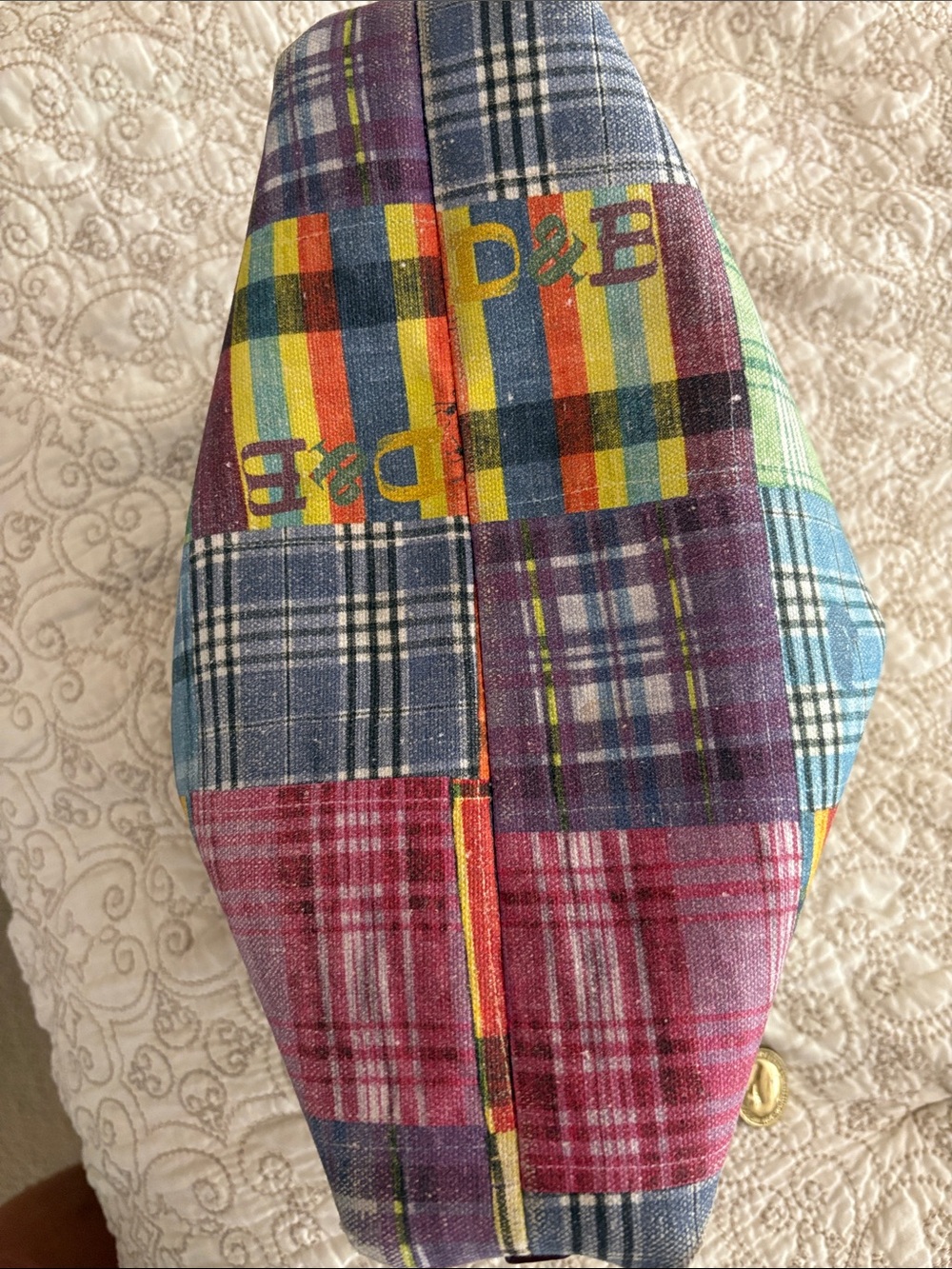 DOONEY & BOURKE Patchwork Plaid Purse - Picture 11 of 15